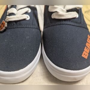 Bradford Exchange NFL Chicago Bears Shoes Sneakers Size 9.5 Like New MSRP $48